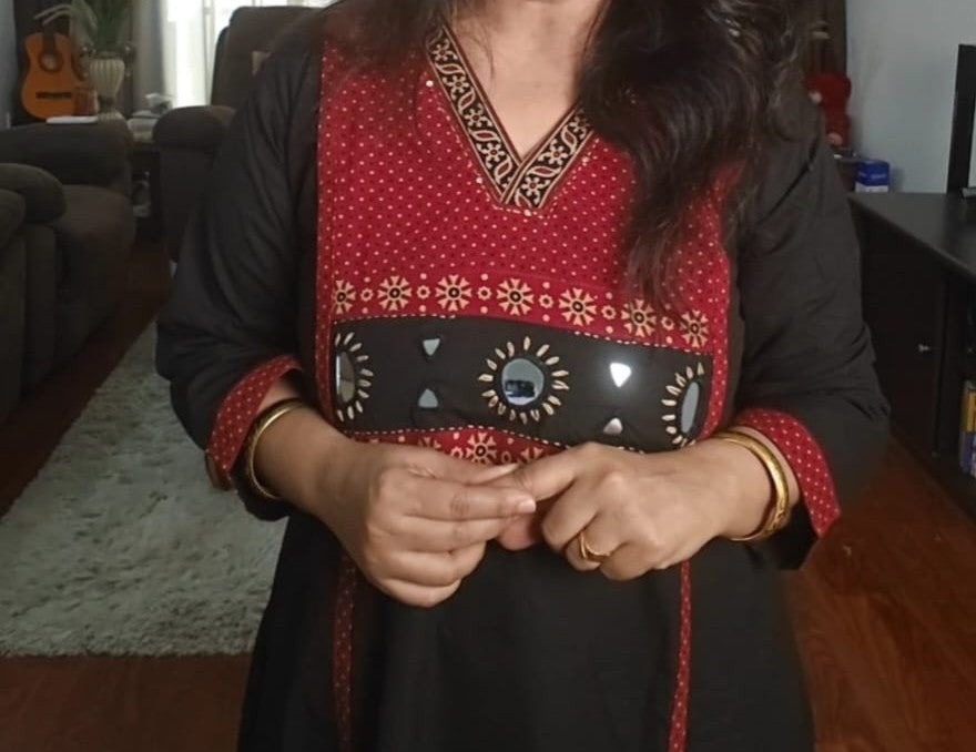 HANDWORK AJRAKH 2 PC SET