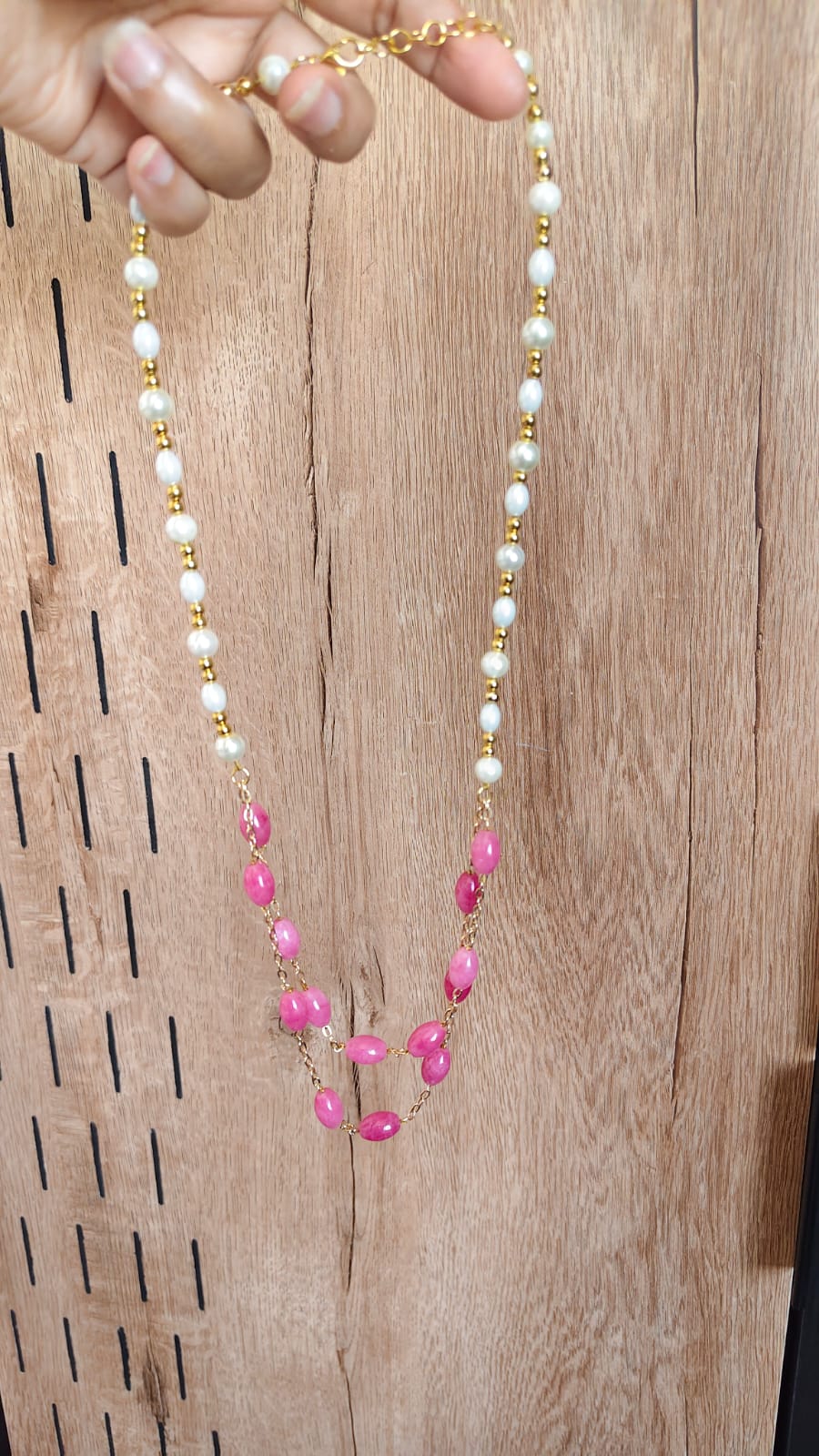 Blush Pearl Elegance Jewellery Set