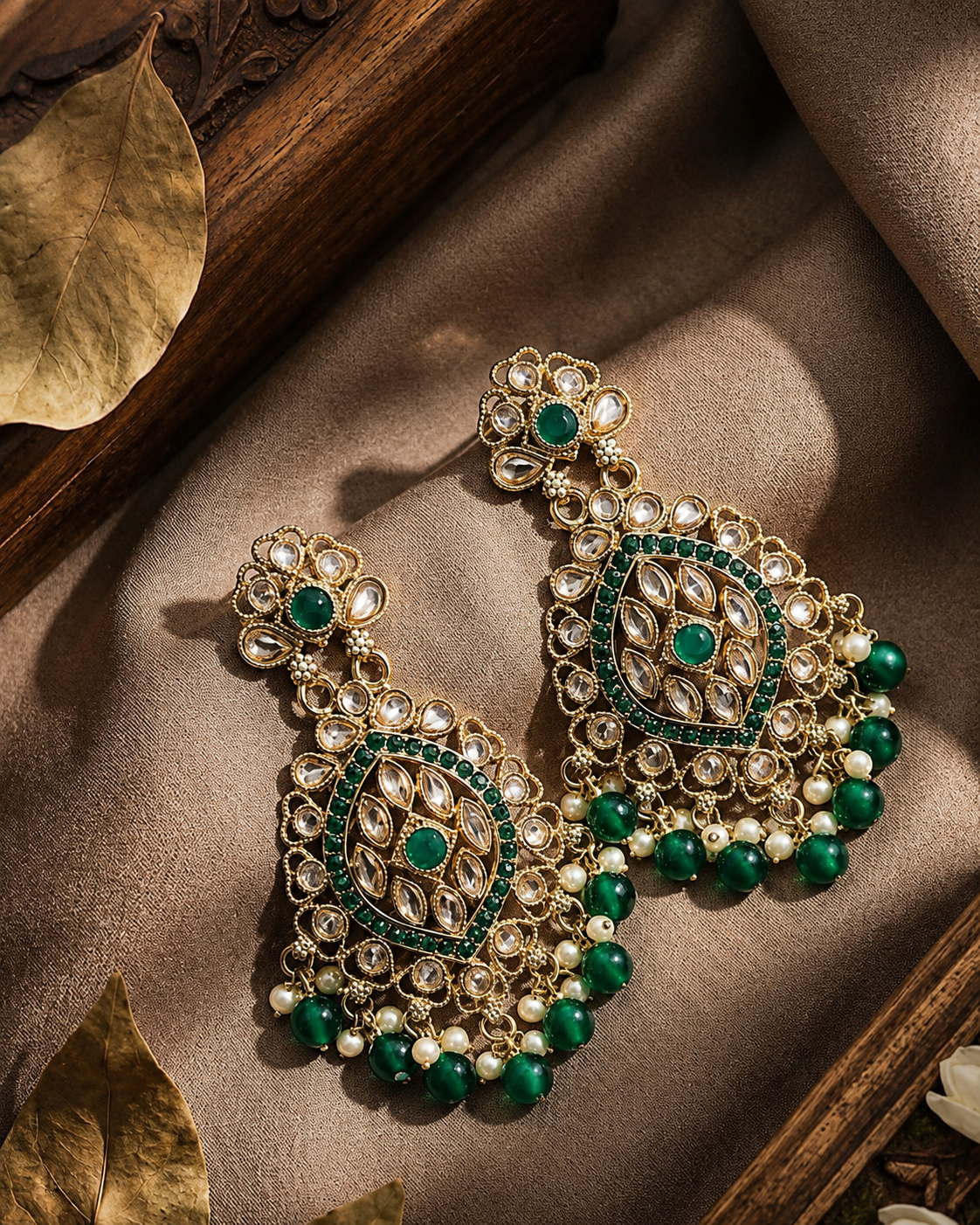 Pearl Drops Antique earring