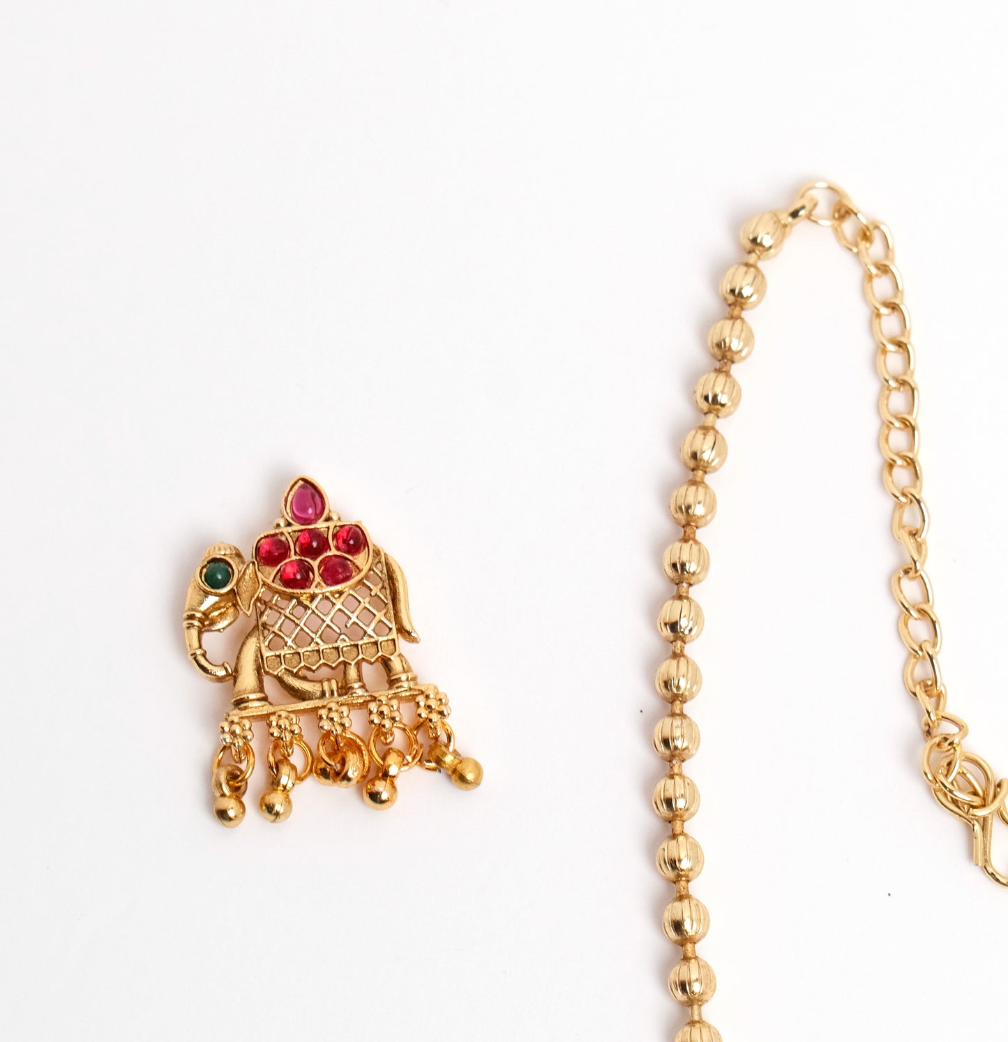Royal Elephant Design Pendant Necklace