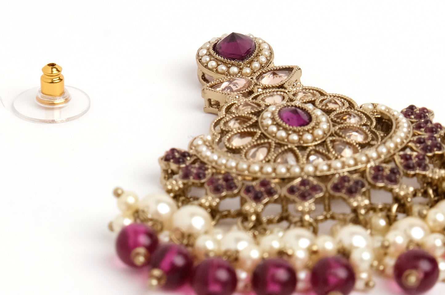 Royal Chand Bali Earrings – Timeless Ethnic Elegance  Description: