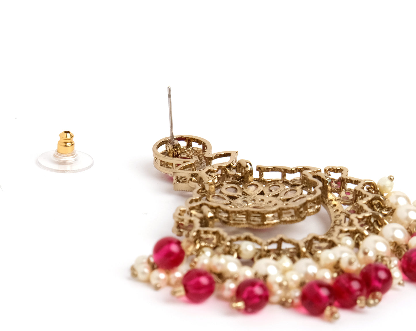 Royal Chand Bali Earrings – Timeless Ethnic Elegance  Description: