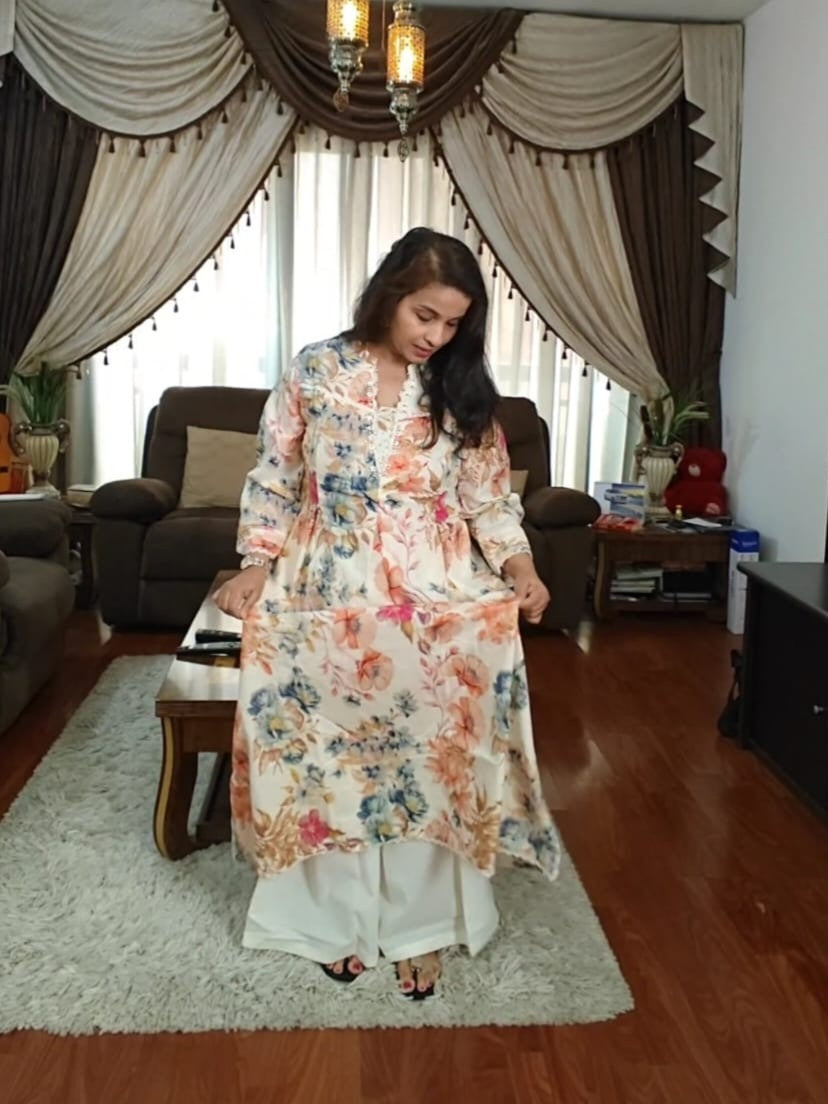 STYLISH FLORAL 2 PC SET