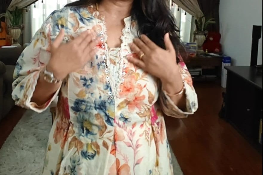 STYLISH FLORAL 2 PC SET