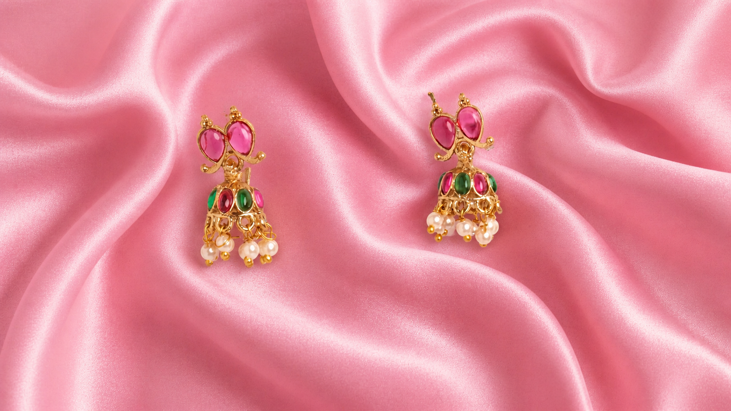 Elegant Multi Colour Jewellery Set